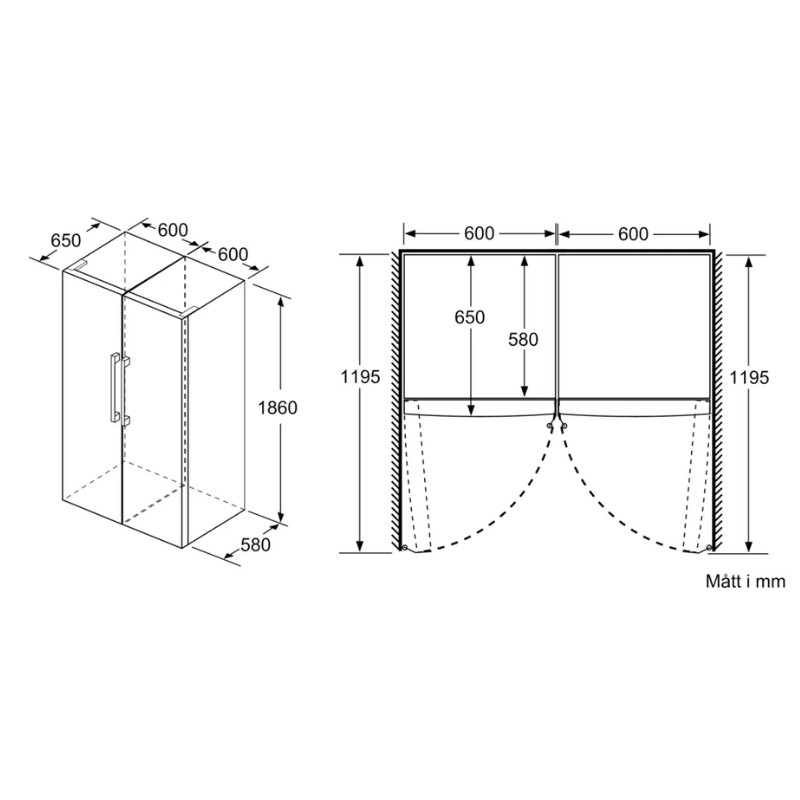 Siemens Frysskåp GS36NVIEP - Bild 8