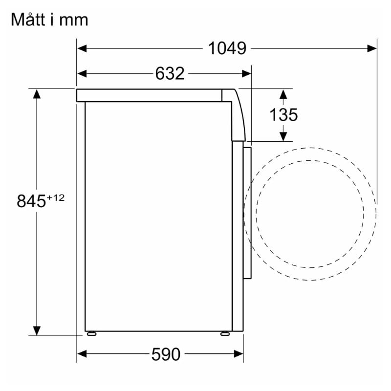 Bosch tvättmaskin WGK264ZLSN - Bild 4